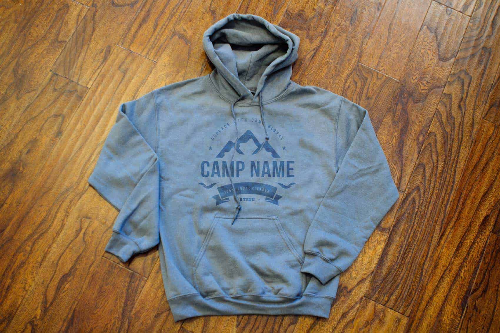 Customizable Mountain Hoodie - Camp Store Gear