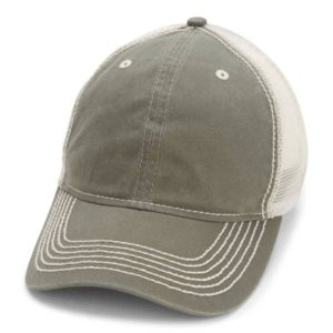 Image of paramount i-995b heavy washed cap Elmwood and Ivory