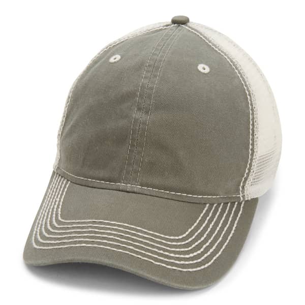 Image of paramount i-995b heavy washed cap Elmwood and Ivory